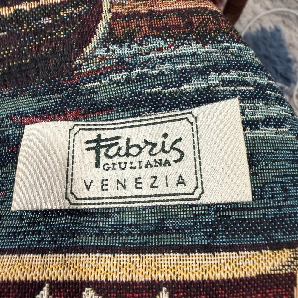 Fabris Giuliana Tapestry Bridge of Sighs Venice Italy Italian Woven Art
